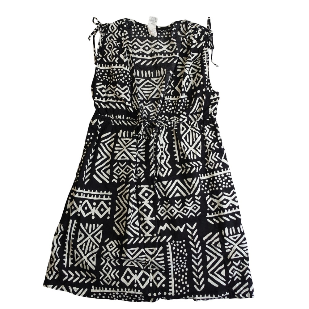 Vintage La Blanca Swim Dress Small Black White